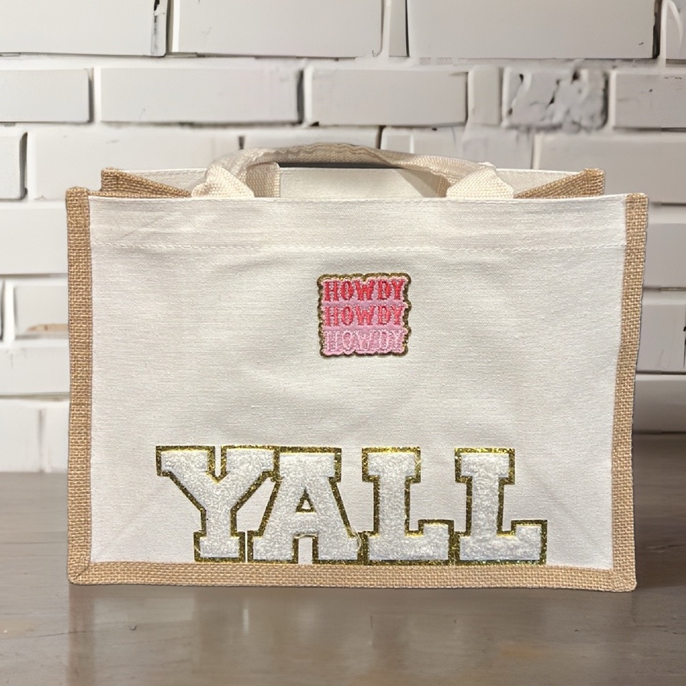 Howdy Y'all Canvas Tote Bag
